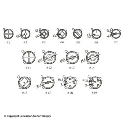 Beiter Sight Tunnel Inserts