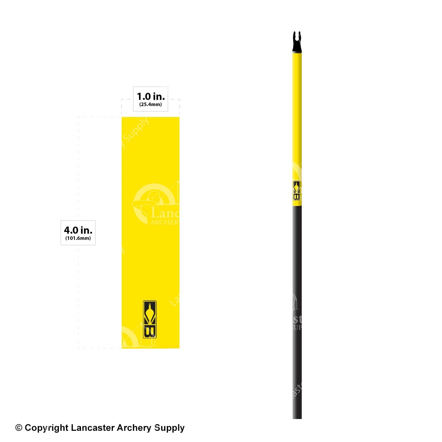 Bohning Solid Color Wrap 4" (Small 17/64) - Image 6