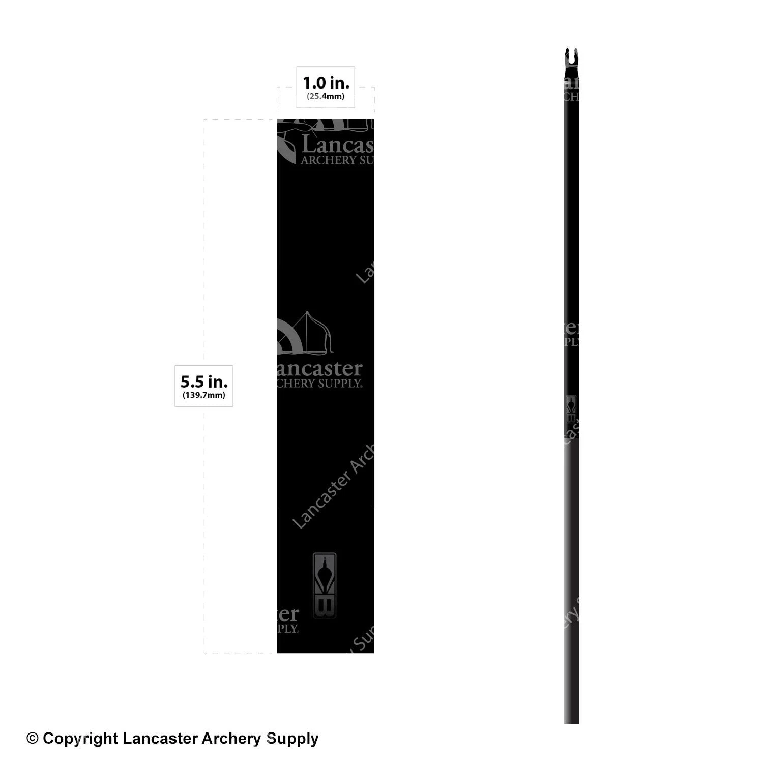 Bohning Solid Color Arrow Wraps 5.5" (Small 17/64)