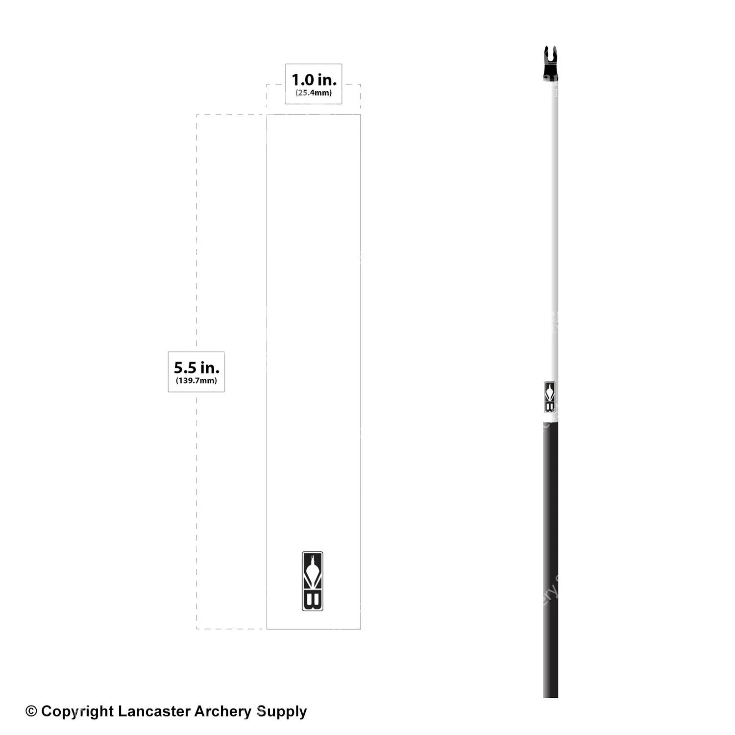 Bohning Solid Color Arrow Wraps 5.5" (Small 17/64) - Image 11