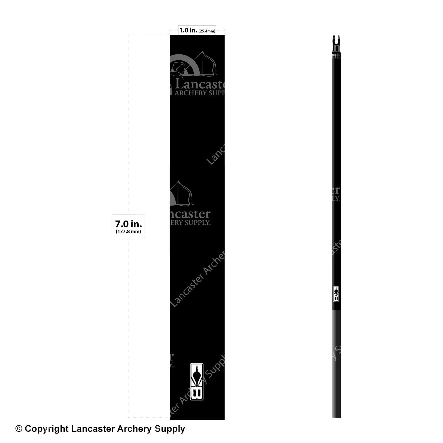 Bohning Solid Color Arrow Wraps 7" (Small 17/64) - Image 10