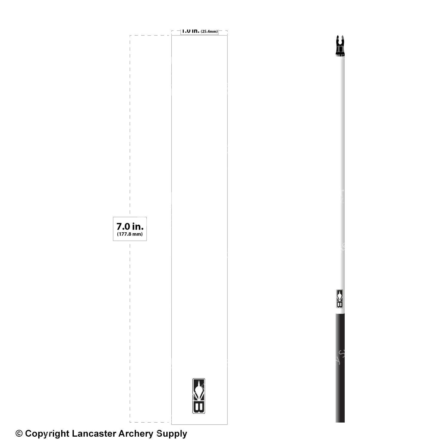 Bohning Solid Color Arrow Wraps 7" (Small 17/64) - Image 11