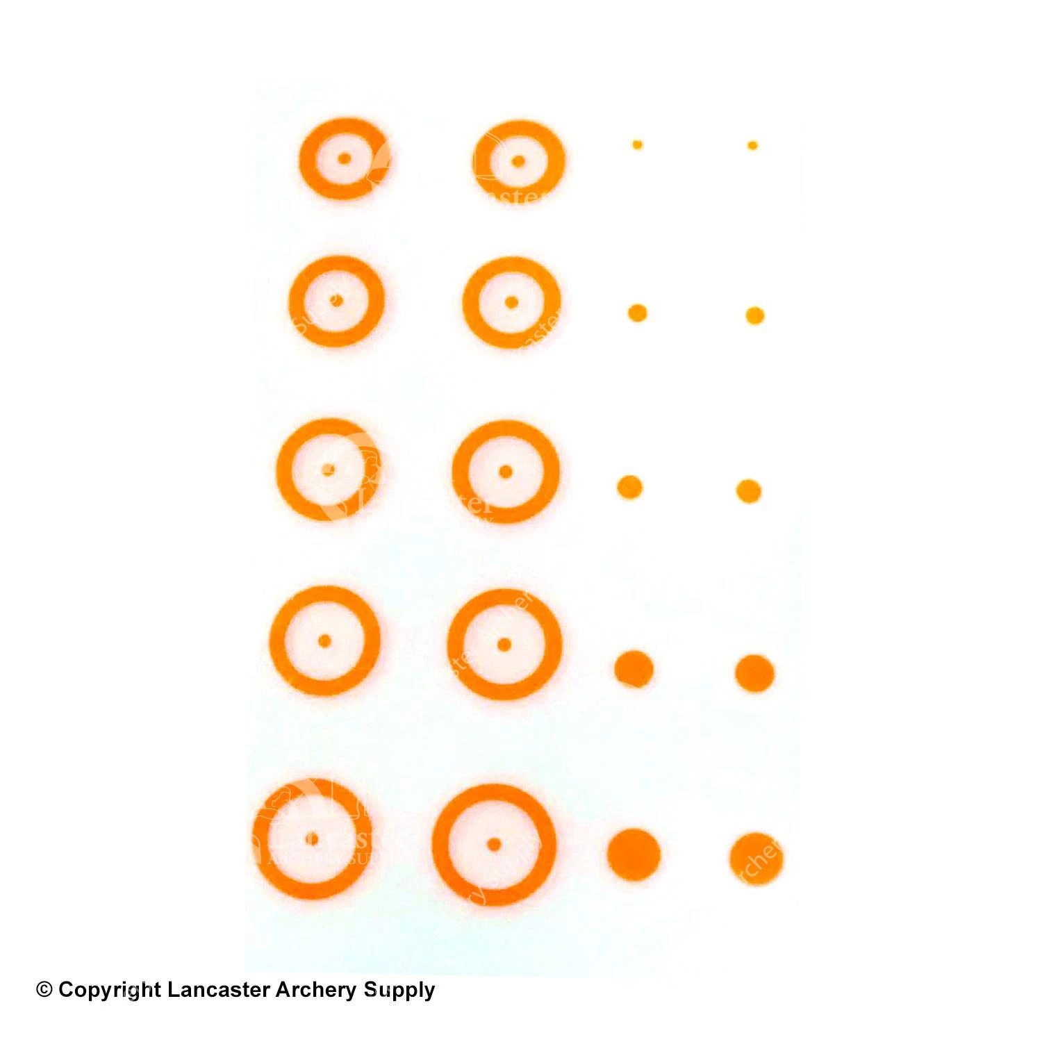 Gunstar Chubby Target Rub-On Aiming Reticles - Image 2