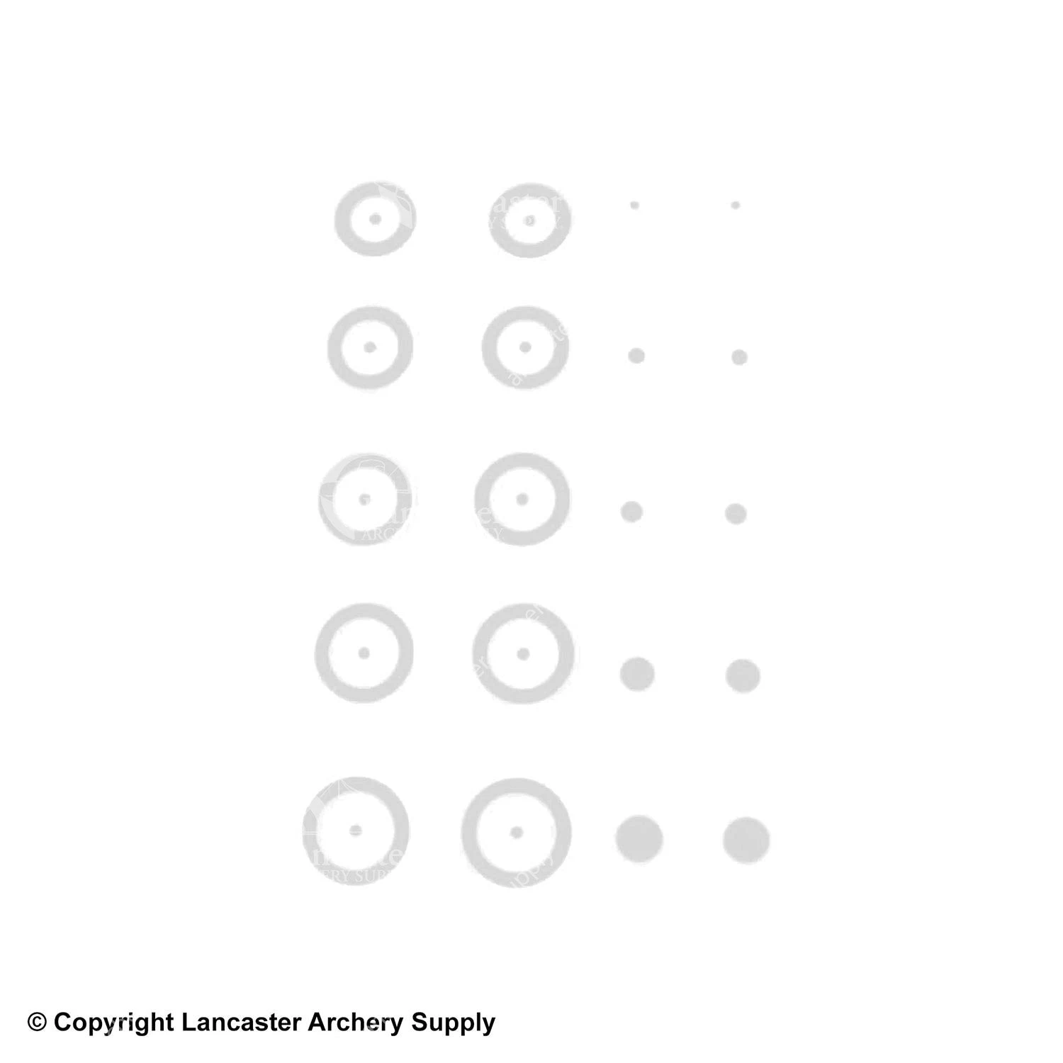Gunstar Chubby Target Rub-On Aiming Reticles - Image 4