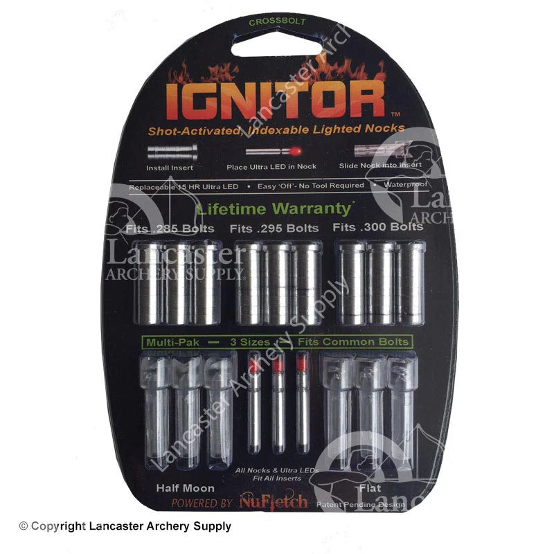 NuFletch Ignitor Lighted Nocks For Crossbows - Image 2