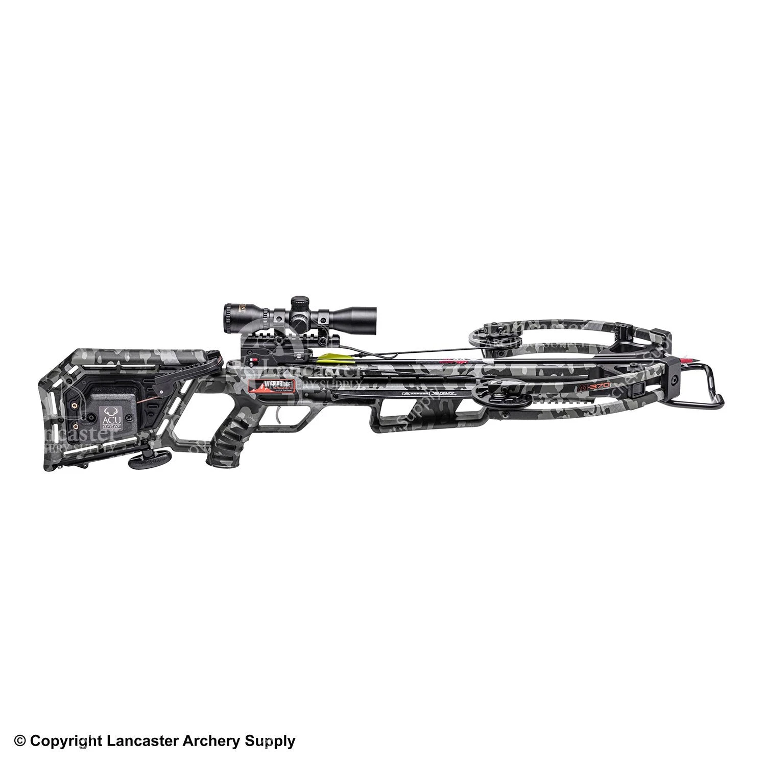 Wicked Ridge M-370 Crossbow Package W/ACUdraw (Peak Camo)