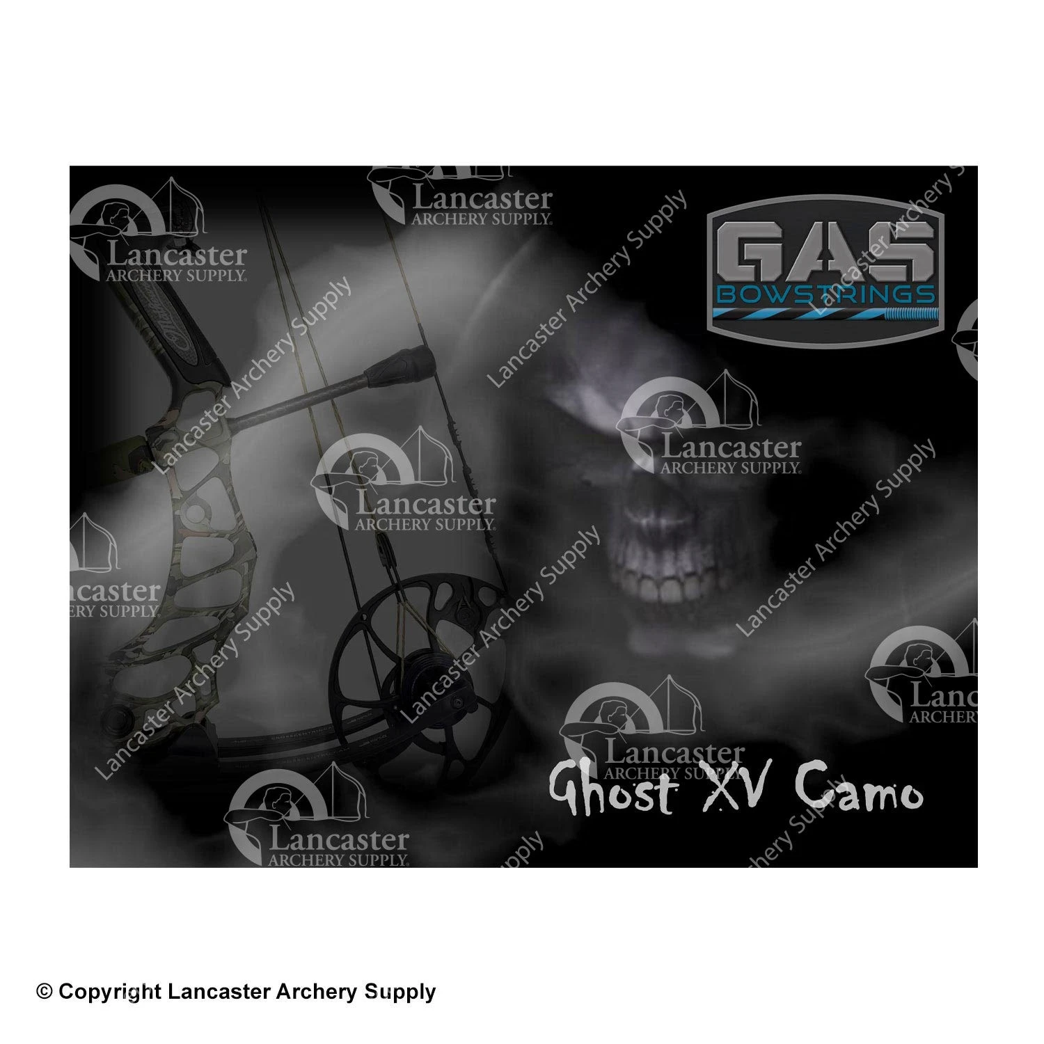 GAS Bowstrings Ghost XV Camo 7 Piece Complete Set