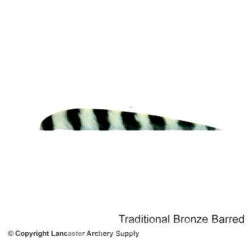 Trueflight Barred 4" RW Round Back Feather