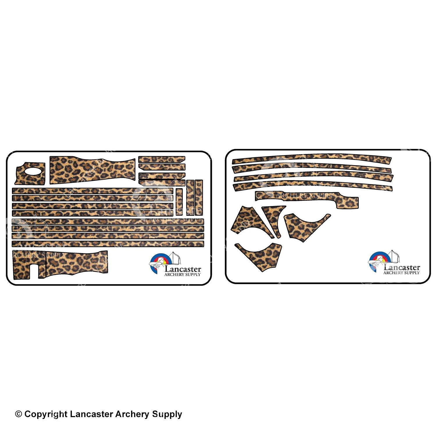 Genesis Bow Leopard Print Decal Kit