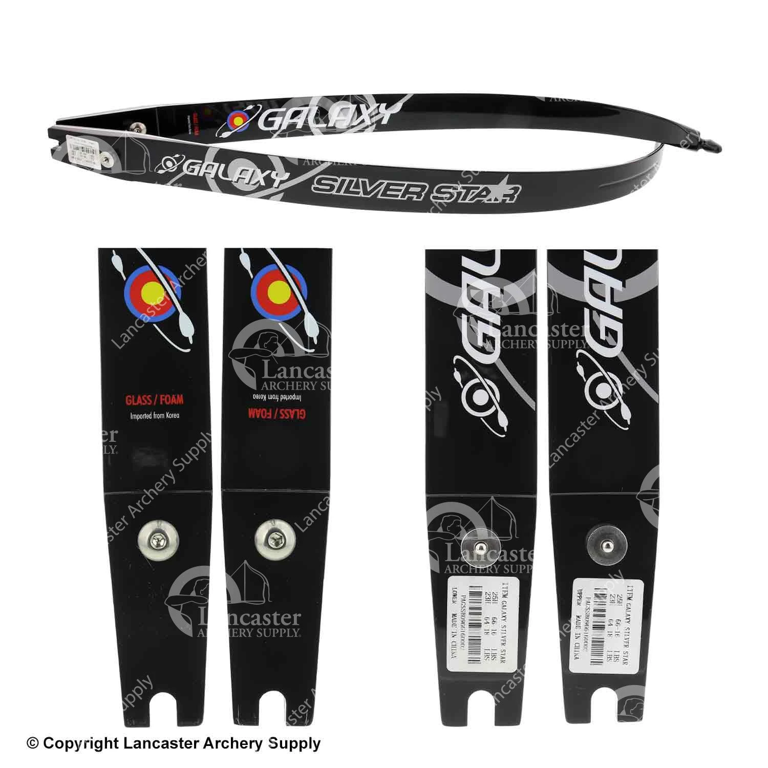 Galaxy Silver Star Glass Foam Limbs (Open Box X1030137) - Image 2