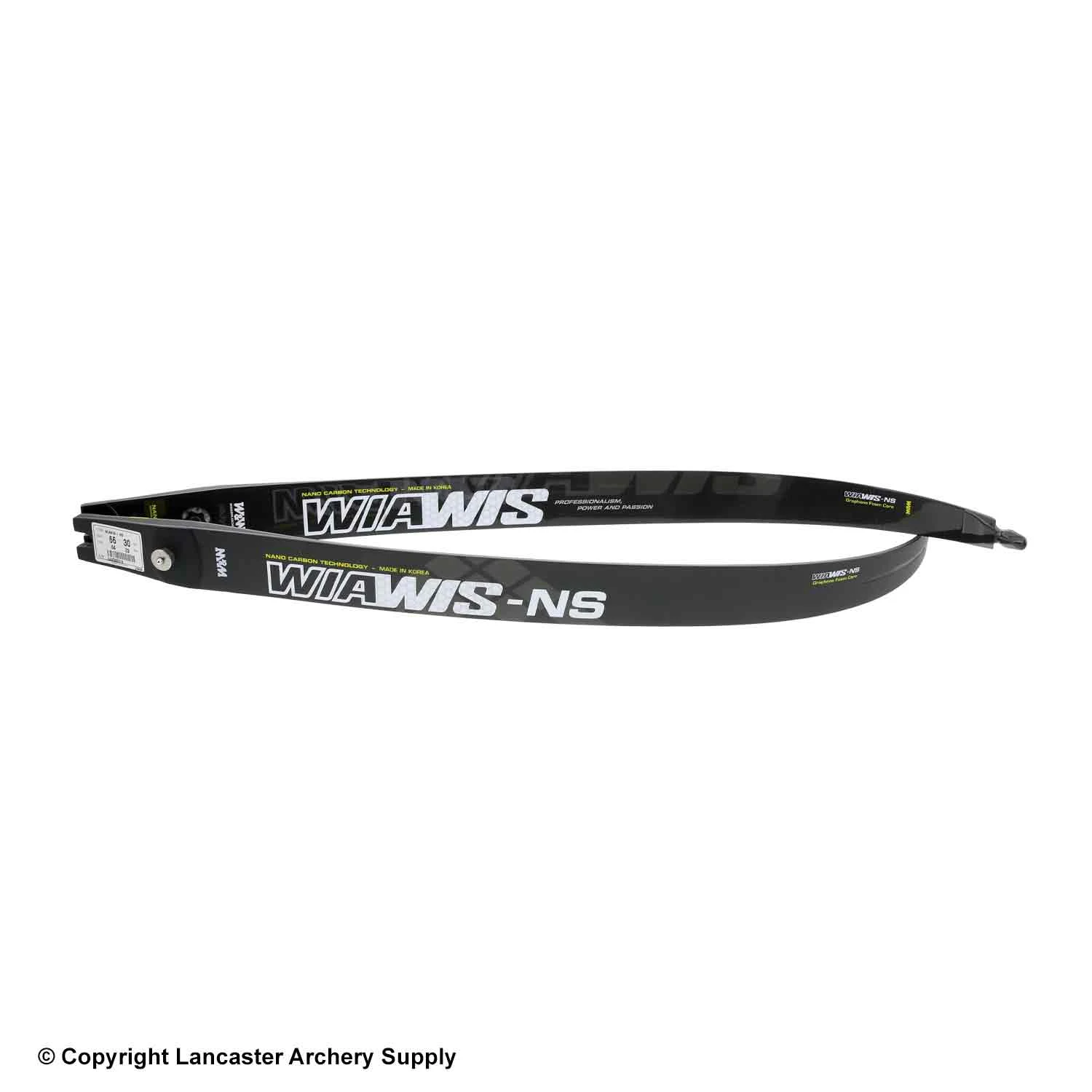 Win Win Wiawis NS Foam Core Carbon ILF Recurve Limbs (Open Box X1030296)