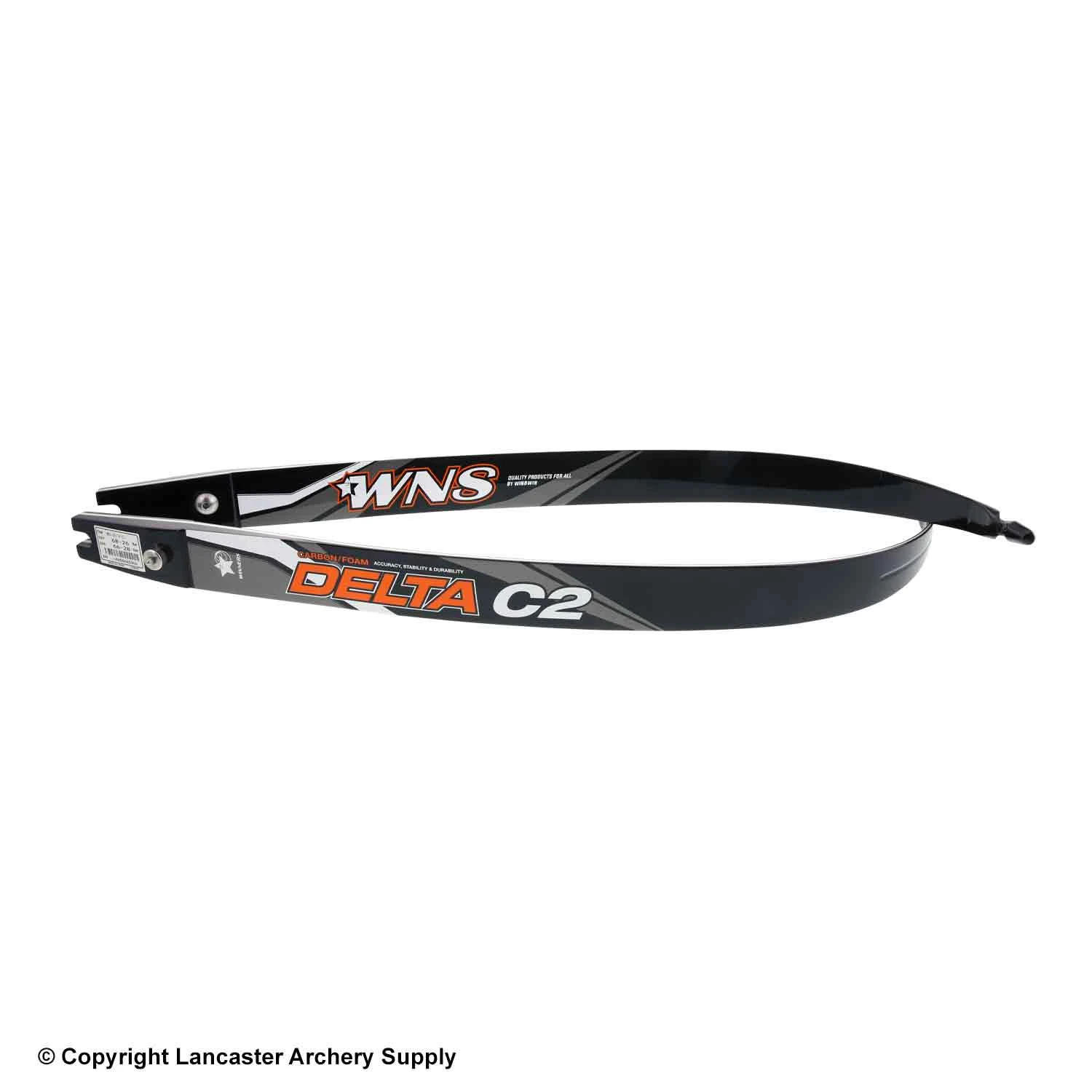 WNS Delta C2 Carbon / Foam Recurve Limbs (Open Box X1030231)