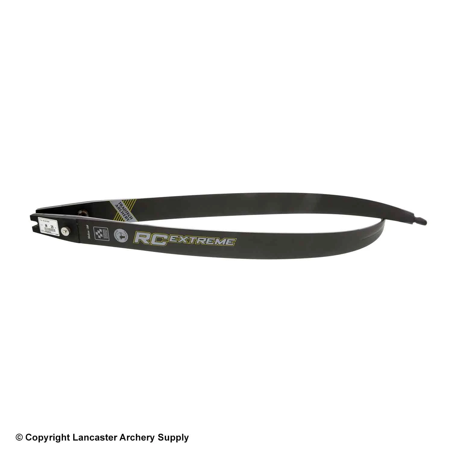 TradTech RC Extreme Carbon/Foam Recurve Limbs (Open Box X1031045)