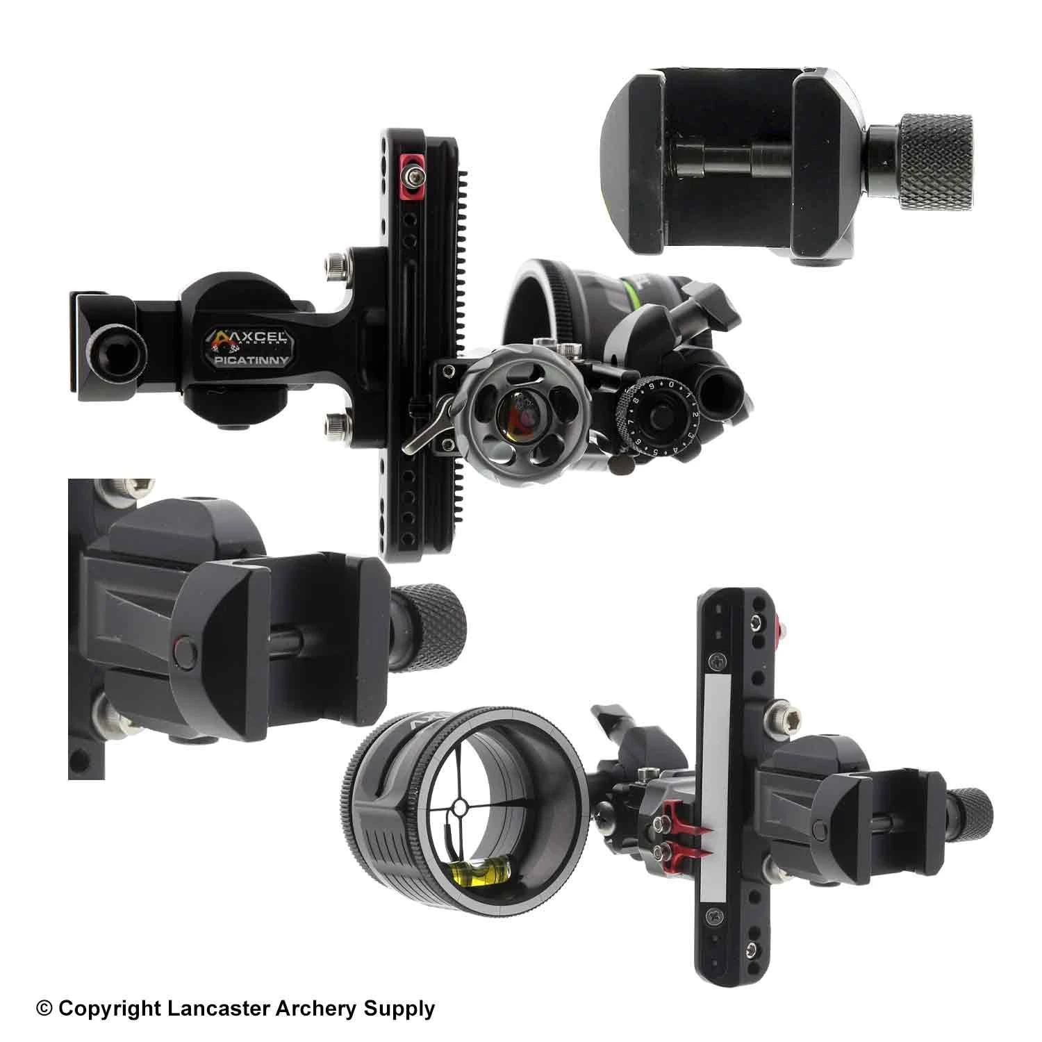 Axcel LANDSLYDE Plus Picatinny Slider Sight W/ AVX Scope (Open Box X1031232) - Image 2