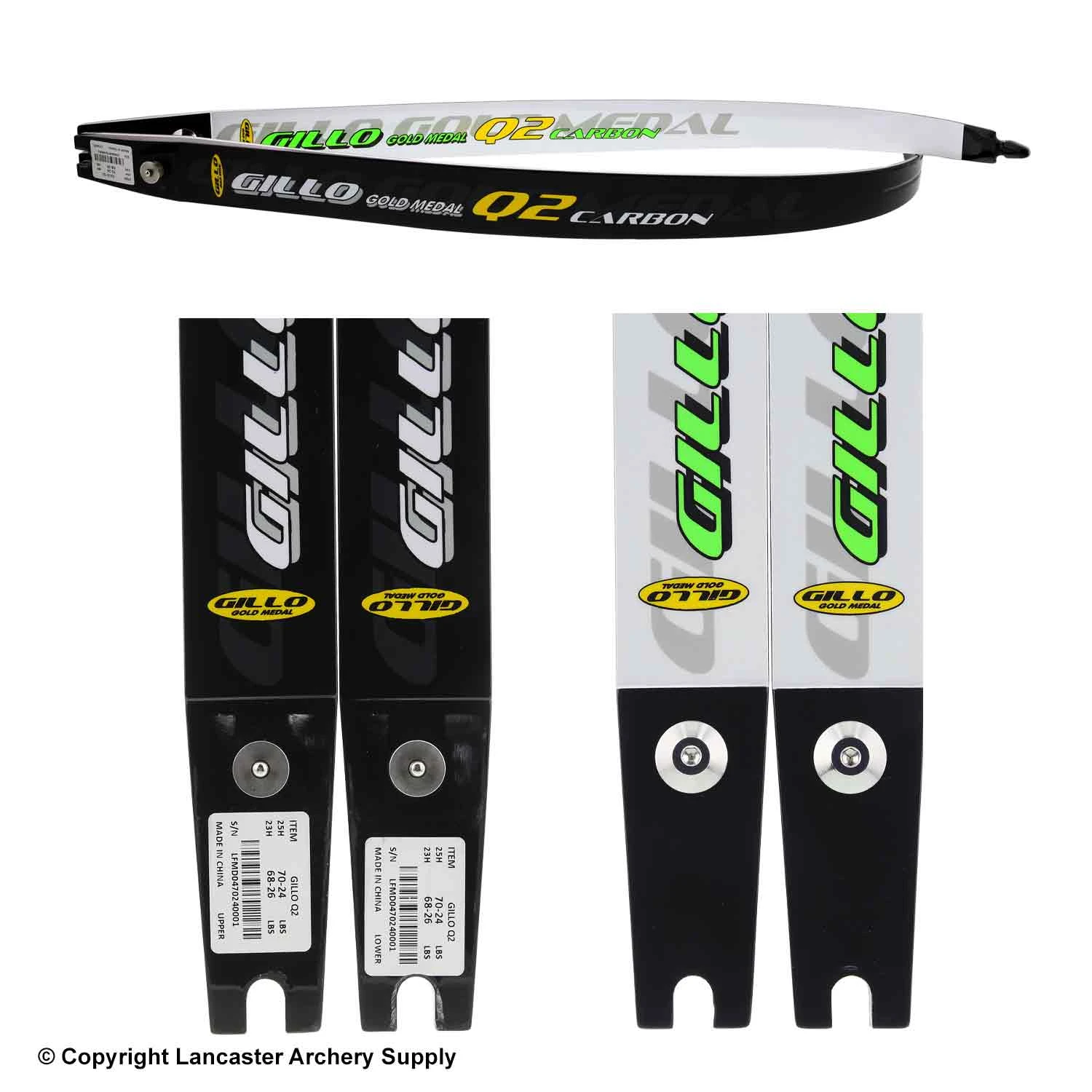 Gillo Q2 Recurve Limb (Open Box X1032925) - Image 2