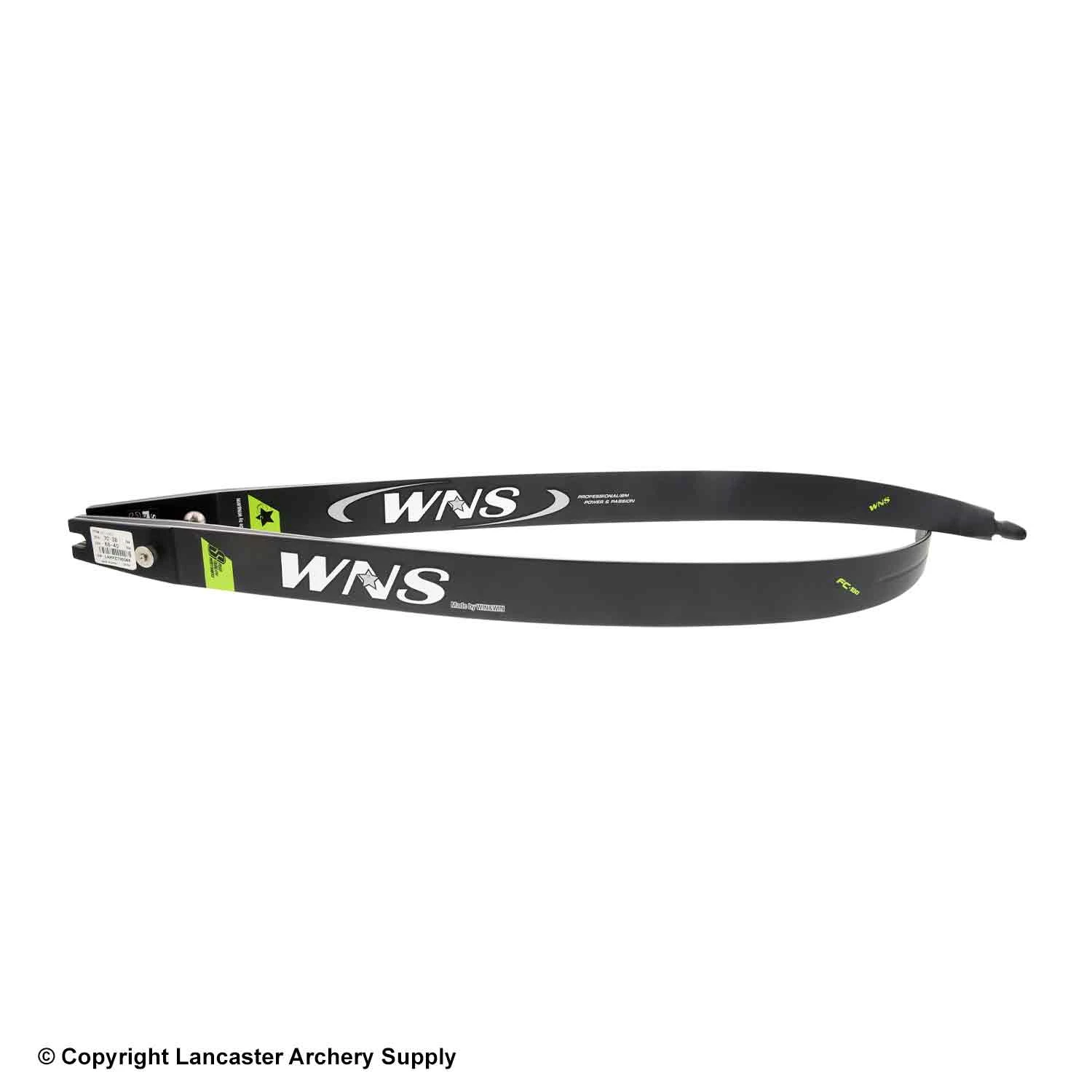 WNS FC-100 Recurve Limbs (Open Box X1032973)